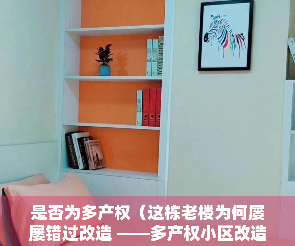 是否为多产权（这栋老楼为何屡屡错过改造 ——多产权小区改造难系列报道）