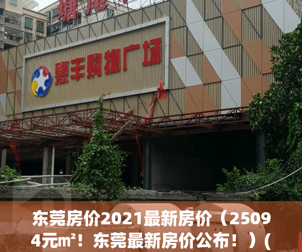 东莞房价2021最新房价（25094元㎡！东莞最新房价公布！）(东莞房价2021最新消息)