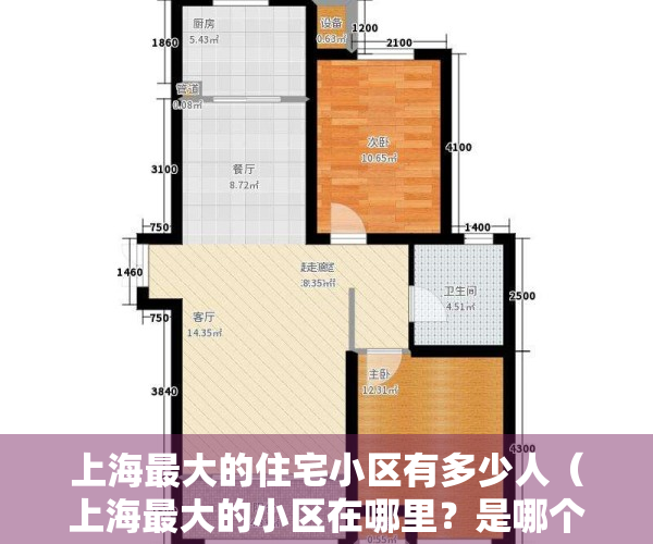 上海最大的住宅小区有多少人（上海最大的小区在哪里？是哪个小区，你知道吗？）