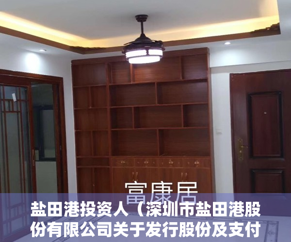 盐田港投资人（深圳市盐田港股份有限公司关于发行股份及支付现金购买资产并募集配套资金暨关联交易事项的进展公告）