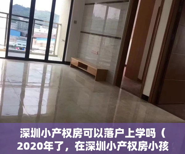 深圳小产权房可以落户上学吗（2020年了，在深圳小产权房小孩可以上学吗？）