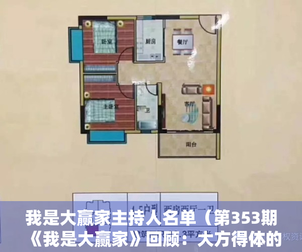 我是大赢家主持人名单（第353期《我是大赢家》回顾：大方得体的小主持惹人爱！）