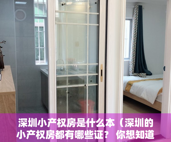 深圳小产权房是什么本（深圳的小产权房都有哪些证？ 你想知道的内容全都在这里！）