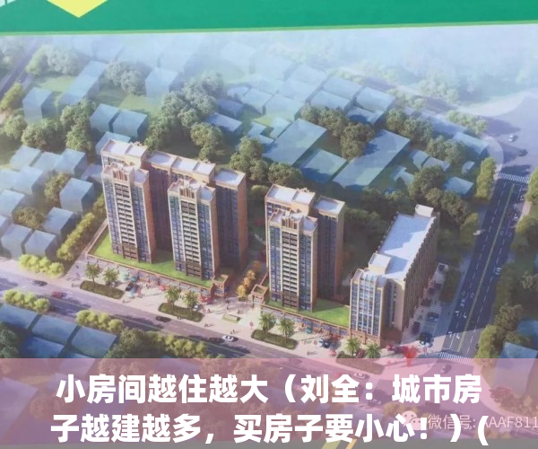 小房间越住越大（刘全：城市房子越建越多，买房子要小心！）(房子越小越热吗)