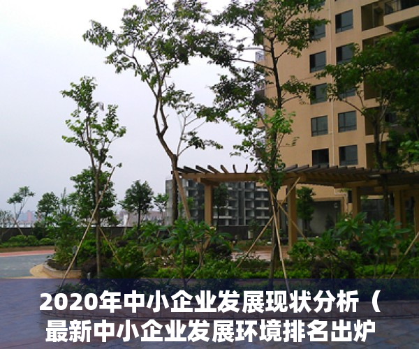 2020年中小企业发展现状分析（最新中小企业发展环境排名出炉，深圳全国第一！）
