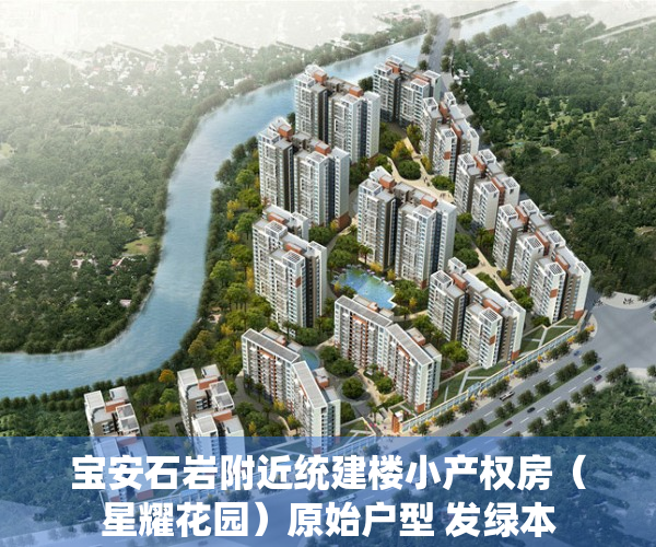 宝安石岩附近统建楼小产权房（星耀花园）原始户型 发绿本