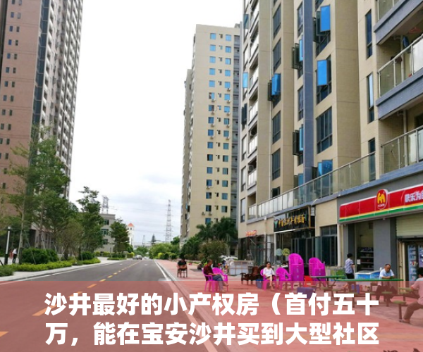 沙井最好的小产权房（首付五十万，能在宝安沙井买到大型社区的小产权房吗？）