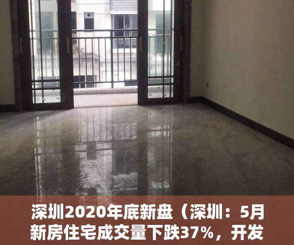 深圳2020年底新盘（深圳：5月新房住宅成交量下跌37%，开发商“血拼”价格，有楼盘开盘就打折）