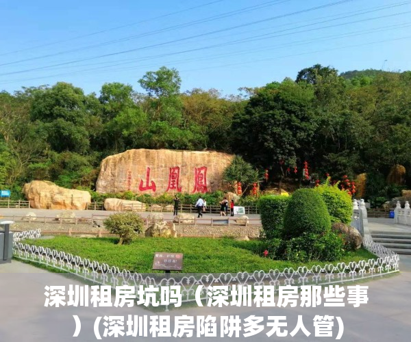 深圳租房坑吗（深圳租房那些事）(深圳租房陷阱多无人管)