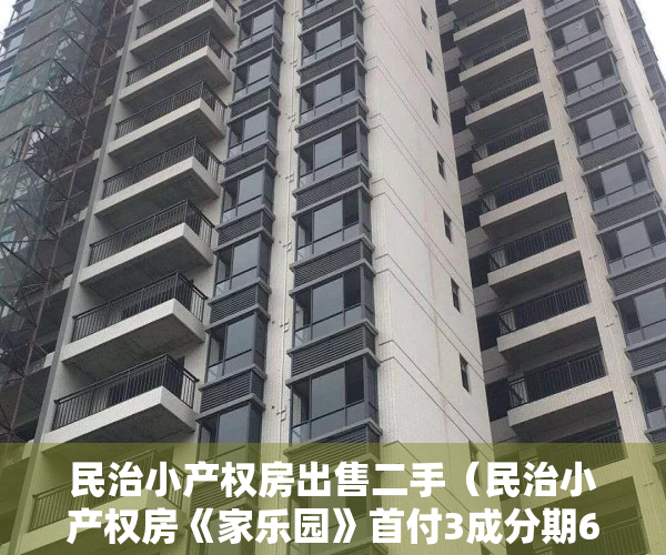 民治小产权房出售二手（民治小产权房《家乐园》首付3成分期6年精装小户型地铁口步行15分钟）