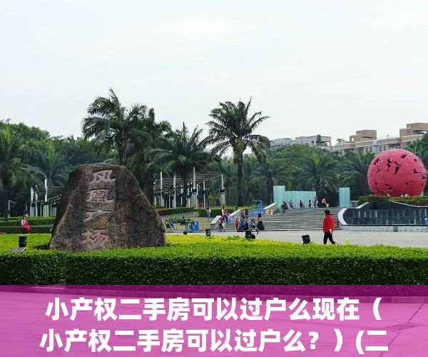 小产权二手房可以过户么现在（小产权二手房可以过户么？）(二手小产权房好转手吗)