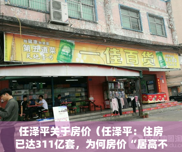 任泽平关于房价（任泽平：住房已达311亿套，为何房价“居高不下”？内行给出答案）