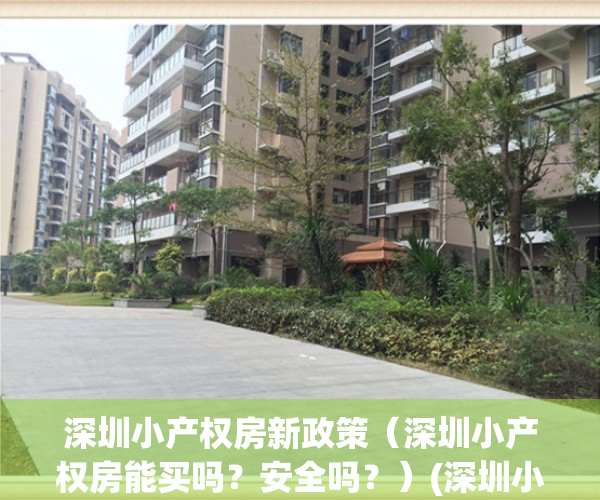 深圳小产权房新政策（深圳小产权房能买吗？安全吗？）(深圳小产权房合法吗)