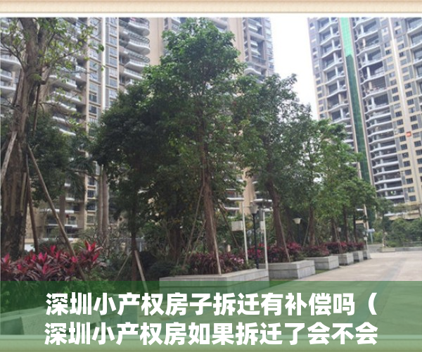 深圳小产权房子拆迁有补偿吗（深圳小产权房如果拆迁了会不会有赔偿呢？）