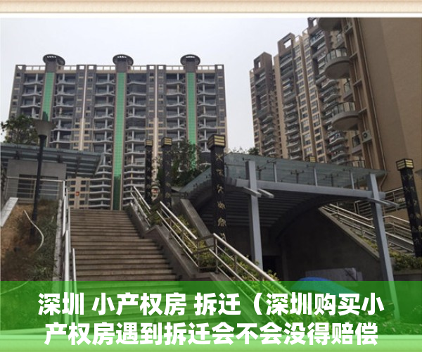 深圳 小产权房 拆迁（深圳购买小产权房遇到拆迁会不会没得赔偿）
