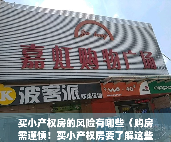 买小产权房的风险有哪些（购房需谨慎！买小产权房要了解这些风险）(购买小产权房的风险以及治理策略)