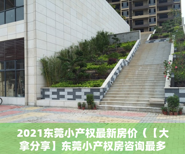 2021东莞小产权最新房价（【大拿分享】东莞小产权房咨询最多的几个问题）