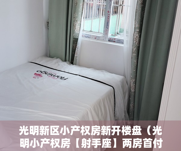 光明新区小产权房新开楼盘（光明小产权房【射手座】两房首付158万起！通燃气，独立阳台，超级无敌采光！）