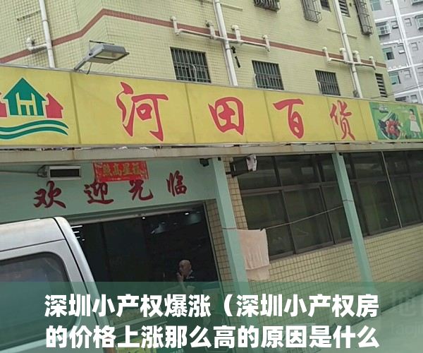 深圳小产权爆涨（深圳小产权房的价格上涨那么高的原因是什么？）(深圳小产权房涨价太离谱)