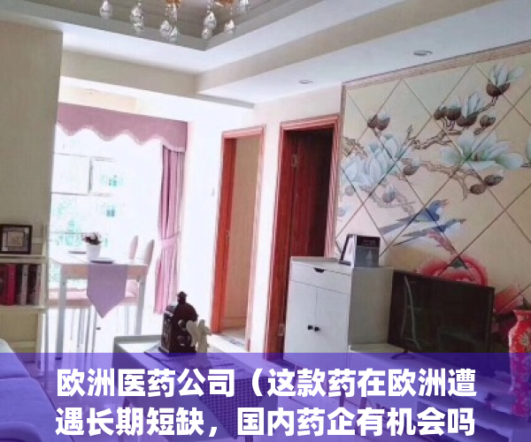欧洲医药公司（这款药在欧洲遭遇长期短缺，国内药企有机会吗？）(欧洲医药市场前三大的国家是)