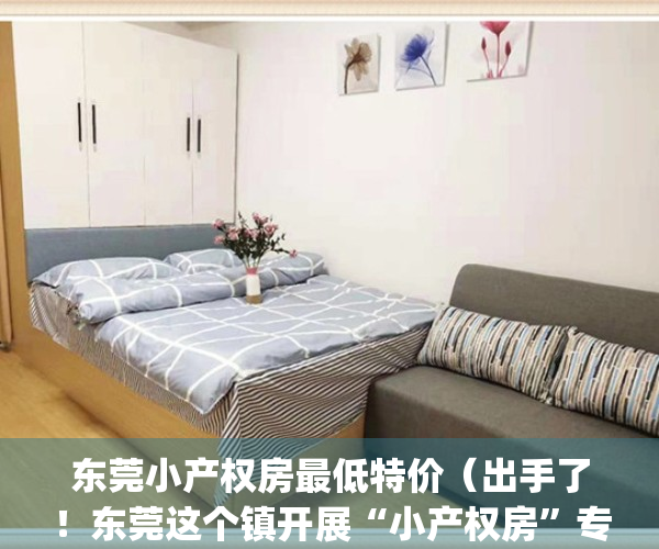 东莞小产权房最低特价（出手了！东莞这个镇开展“小产权房”专项整治）(东莞小产权房价2020最新价格)