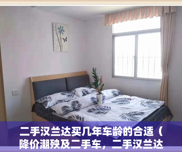 二手汉兰达买几年车龄的合适（降价潮殃及二手车，二手汉兰达能跌6万元）
