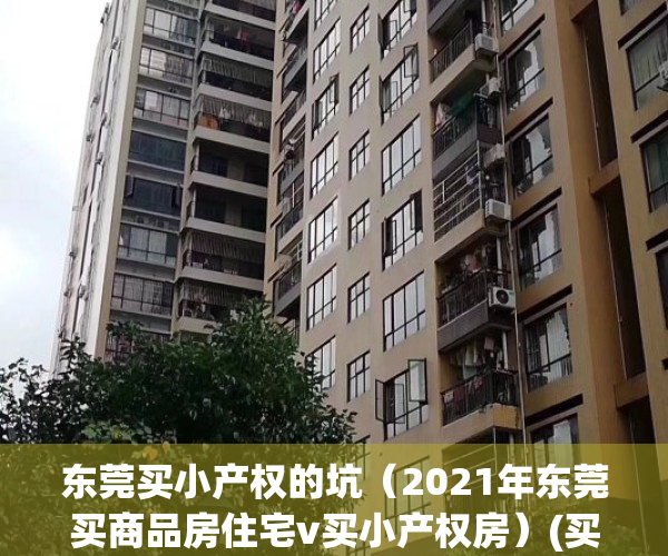 东莞买小产权的坑（2021年东莞买商品房住宅v买小产权房）(买东莞小产权要注意)