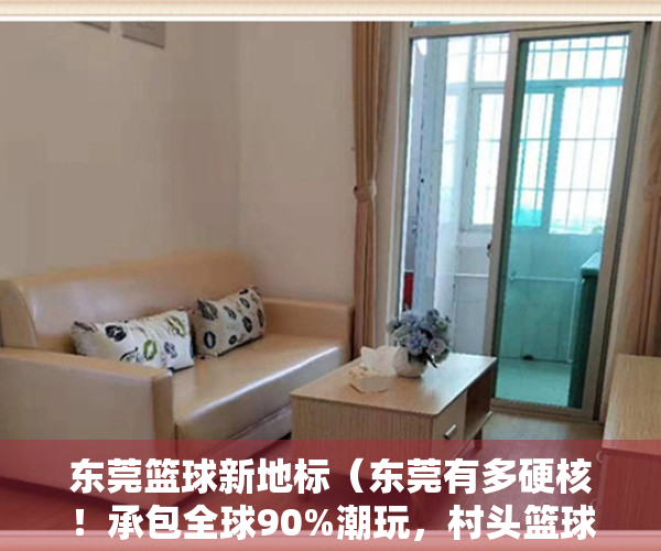 东莞篮球新地标（东莞有多硬核！承包全球90%潮玩，村头篮球队都能绝杀韩国国家队）