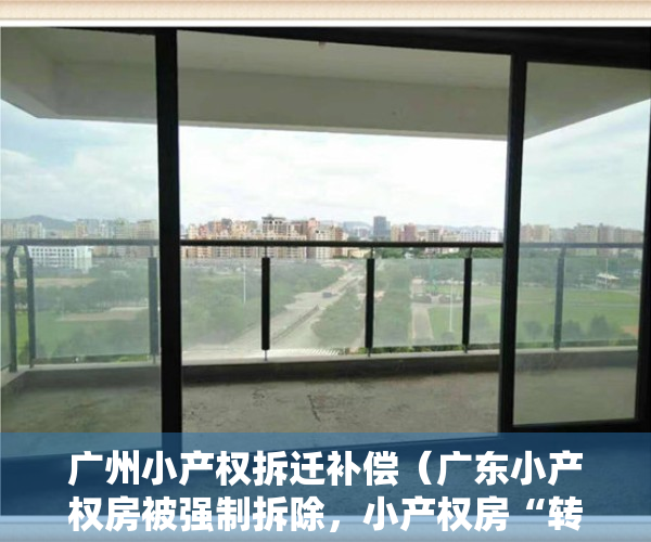 广州小产权拆迁补偿（广东小产权房被强制拆除，小产权房“转正”的梦遥遥无期）