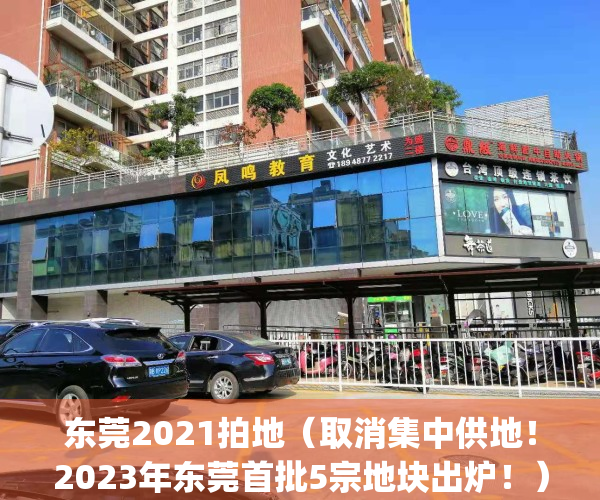 东莞2021拍地（取消集中供地！2023年东莞首批5宗地块出炉！）(2021东莞地块招拍)