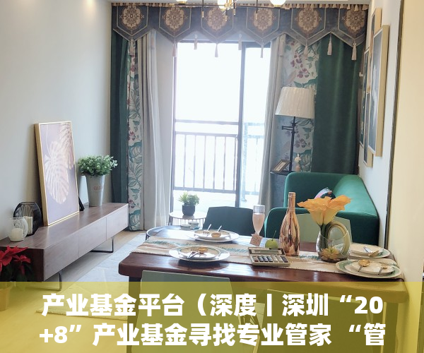产业基金平台（深度丨深圳“20+8”产业基金寻找专业管家 “管家模式”能否全国推广？）