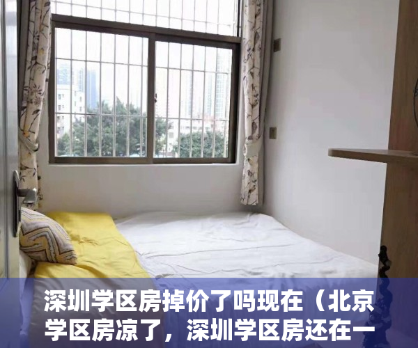 深圳学区房掉价了吗现在（北京学区房凉了，深圳学区房还在一年翻倍？）