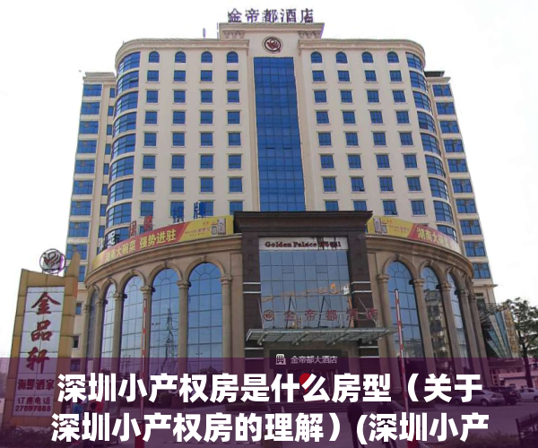 深圳小产权房是什么房型（关于深圳小产权房的理解）(深圳小产权房是什么意思)