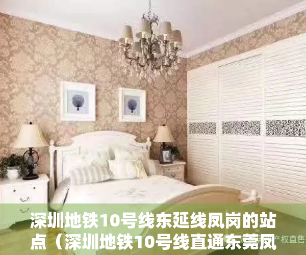 深圳地铁10号线东延线凤岗的站点（深圳地铁10号线直通东莞凤岗！设有4个站，受益的小产权以曝光！）