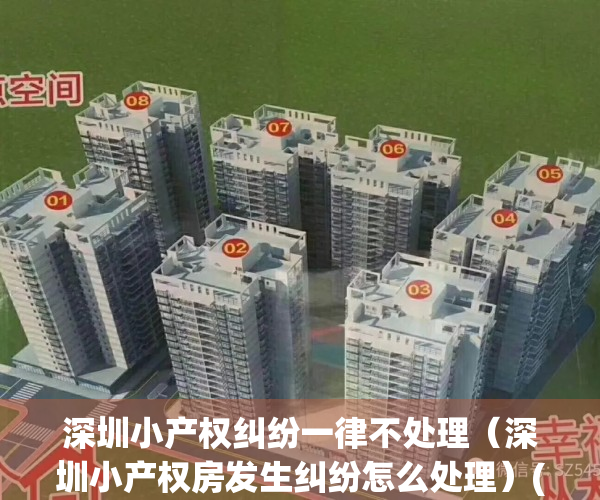 深圳小产权纠纷一律不处理（深圳小产权房发生纠纷怎么处理）(深圳小产权纠纷法院受理吗)
