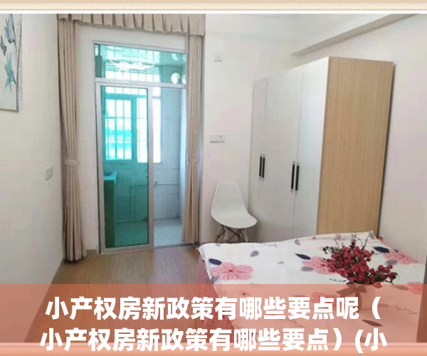 小产权房新政策有哪些要点呢（小产权房新政策有哪些要点）(小产权房新规定)