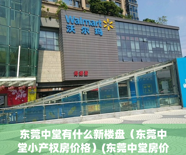 东莞中堂有什么新楼盘（东莞中堂小产权房价格）(东莞中堂房价2021最新价格走势)