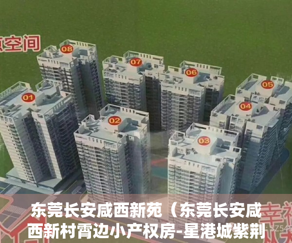 东莞长安咸西新苑（东莞长安咸西新村霄边小产权房-星港城紫荆商业广场附近的统建楼-莲城雅苑）