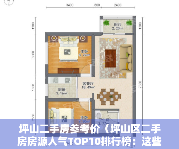 坪山二手房参考价（坪山区二手房房源人气TOP10排行榜：这些小区已被抢疯）