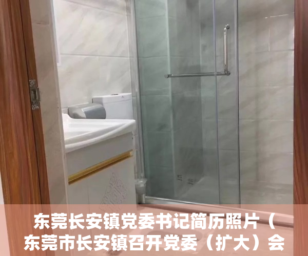 东莞长安镇党委书记简历照片（东莞市长安镇召开党委（扩大）会议，传达省市高质量发展大会精神）