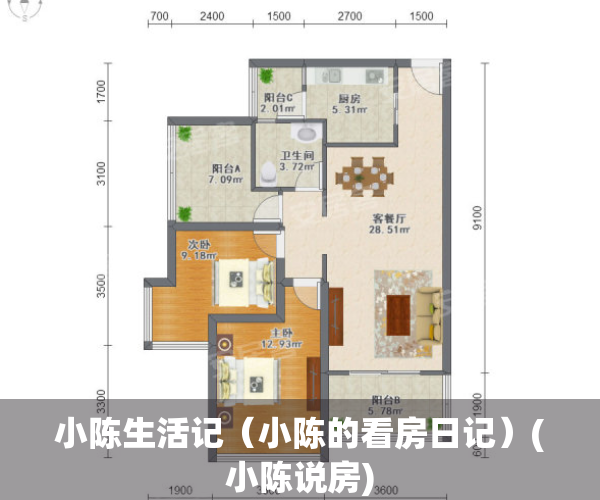 小陈生活记（小陈的看房日记）(小陈说房)