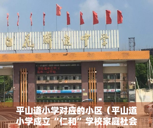 平山道小学对应的小区（平山道小学成立“仁和”学校家庭社会协同育人中心）