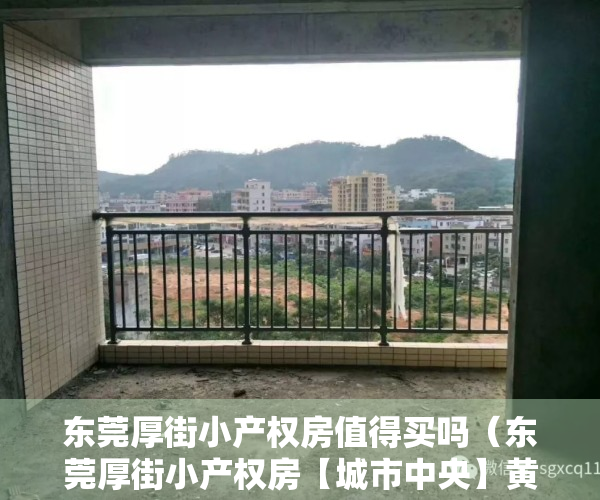 东莞厚街小产权房值得买吗（东莞厚街小产权房【城市中央】黄金临街商铺 均价7888元起）