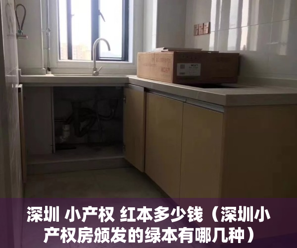 深圳 小产权 红本多少钱（深圳小产权房颁发的绿本有哪几种）