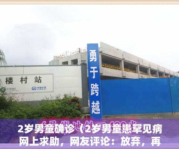 2岁男童确诊（2岁男童患罕见病网上求助，网友评论：放弃，再生一个，妈妈崩溃大哭：孩子还小，希望口下留情）