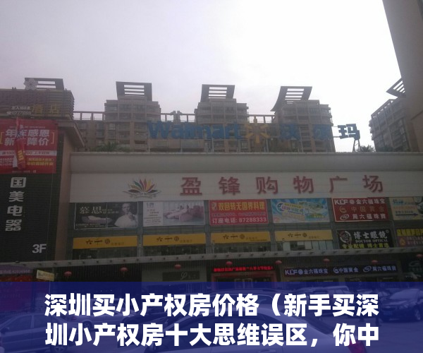 深圳买小产权房价格（新手买深圳小产权房十大思维误区，你中招了吗？怎样少走弯路？）