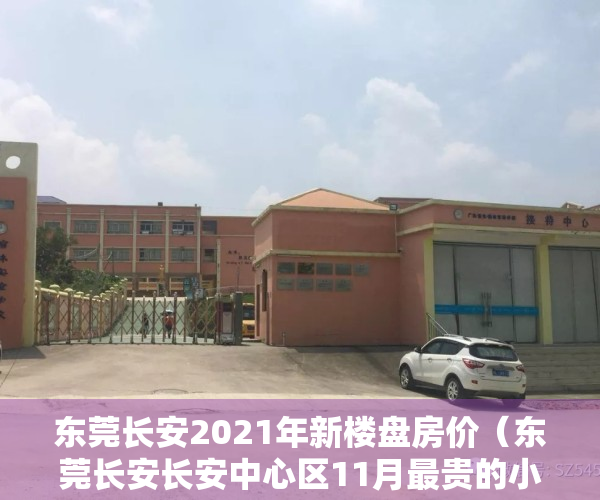 东莞长安2021年新楼盘房价（东莞长安长安中心区11月最贵的小区均价超过4万平，均价27620元平）