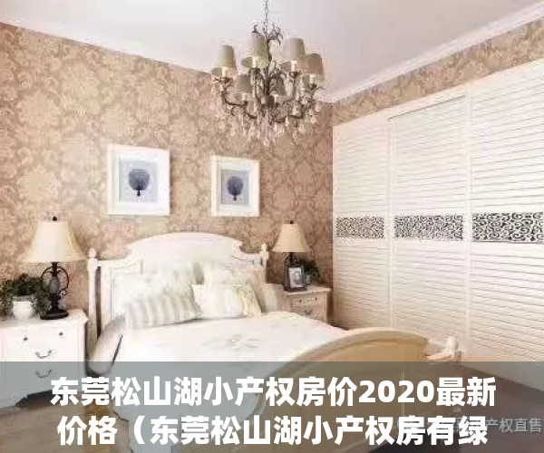 东莞松山湖小产权房价2020最新价格（东莞松山湖小产权房有绿本吗，松山湖村委统建楼有哪些）