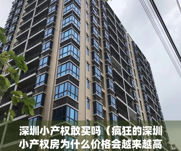深圳小产权敢买吗（疯狂的深圳小产权房为什么价格会越来越高？）(深圳小产权能买吗?有保障吗)