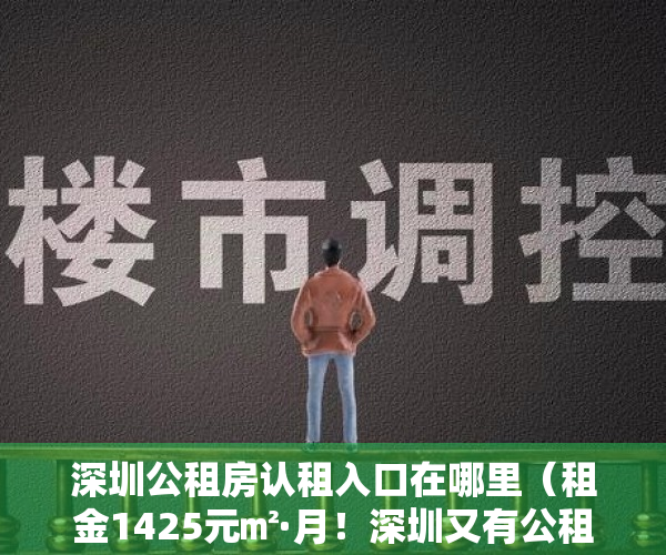 深圳公租房认租入口在哪里（租金1425元㎡·月！深圳又有公租房项目正在认租！）